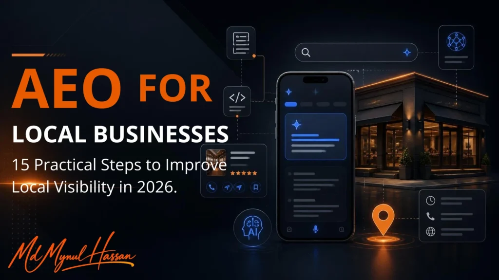 AEO for Local Businesses - Local SEO and AI Search Visibility- Md Mynul hassan