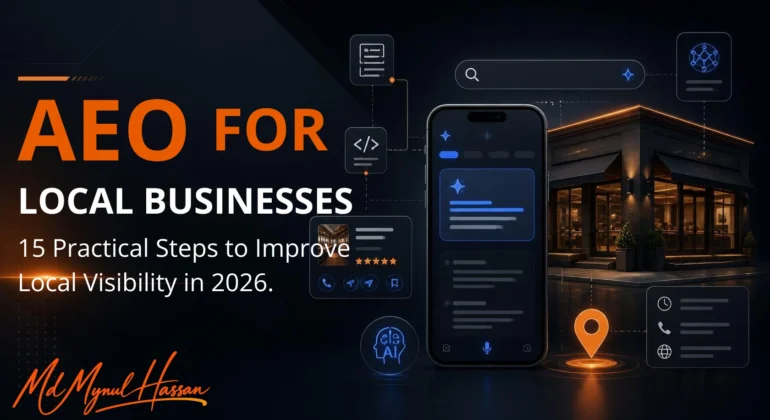 AEO for Local Businesses - Local SEO and AI Search Visibility- Md Mynul hassan