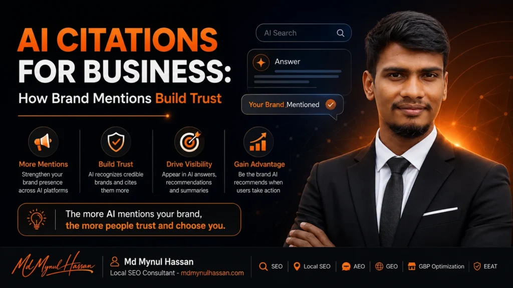 AI citations for business, brand mentions, and AI search visibility- Md Mynul Hassan