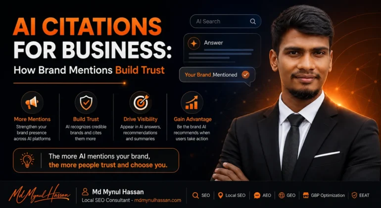 AI citations for business, brand mentions, and AI search visibility- Md Mynul Hassan