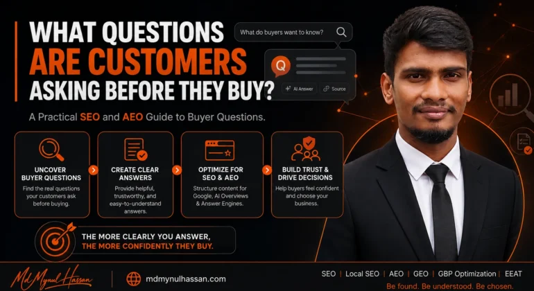 What Questions Are Customers Asking Before They Buy? A Practical SEO & AEO Guide