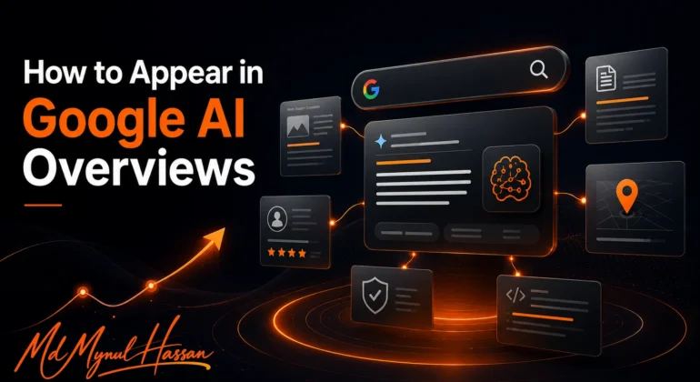 How to appear in Google AI Overviews using SEO, AEO, GEO, EEAT and modern search visibility strategies- Md Mynul Hassan