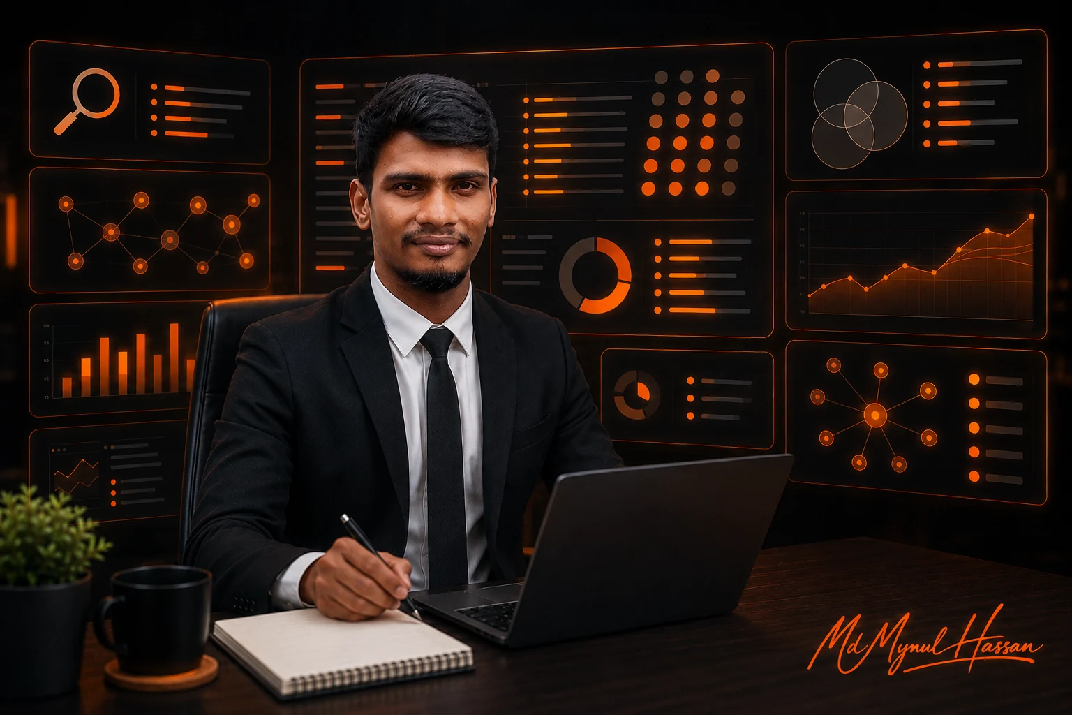 Md Mynul Hassan analyzing keyword research and search intent