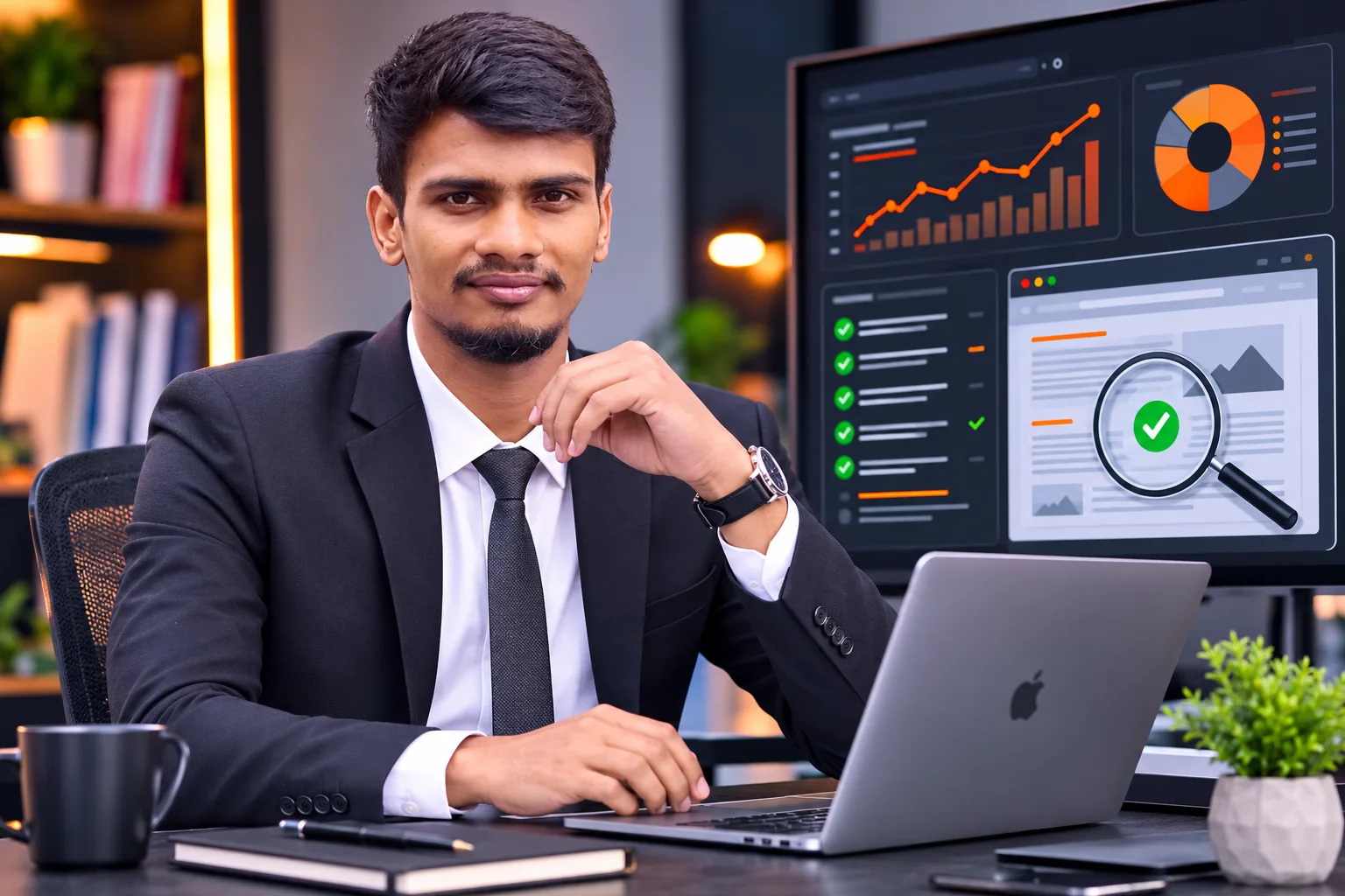 Md Mynul Hassan optimizing website content and on-page SEO elements