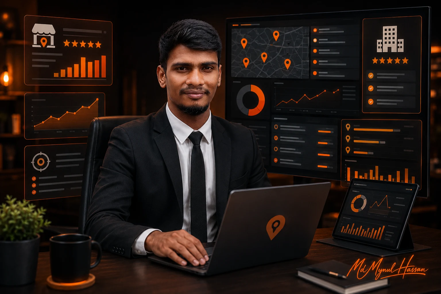 Md Mynul Hassan managing white label local SEO campaigns for agencies