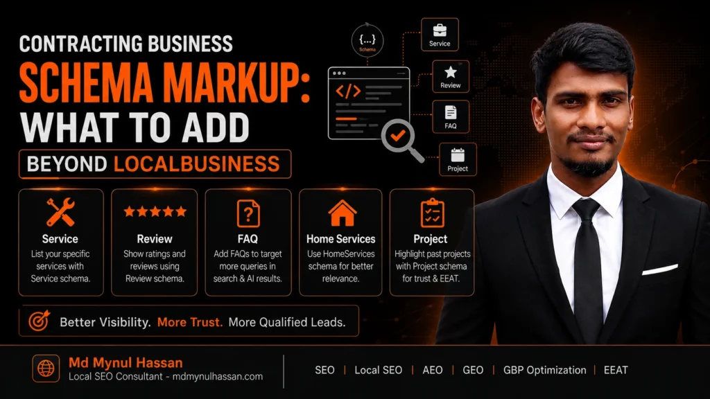 Contracting Business Schema Markup What to Add Beyond LocalBusiness by Md Mynul Hassan