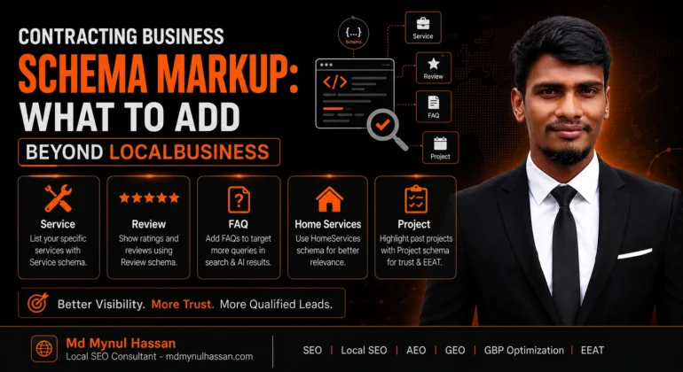 Contracting Business Schema Markup What to Add Beyond LocalBusiness by Md Mynul Hassan