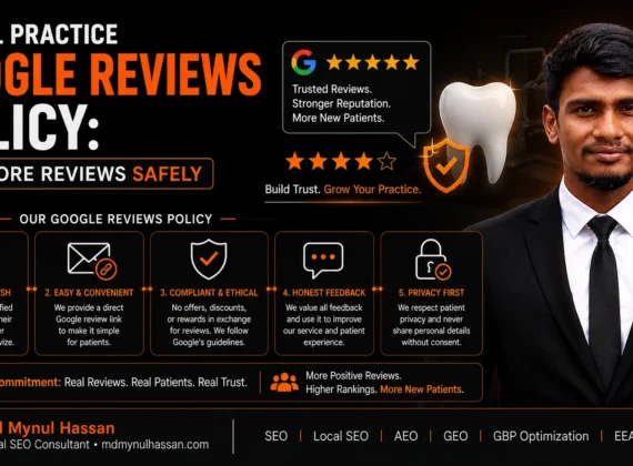 Dental Practice Google Reviews Policy Get More Reviews Safely- Md Mynul Hassan