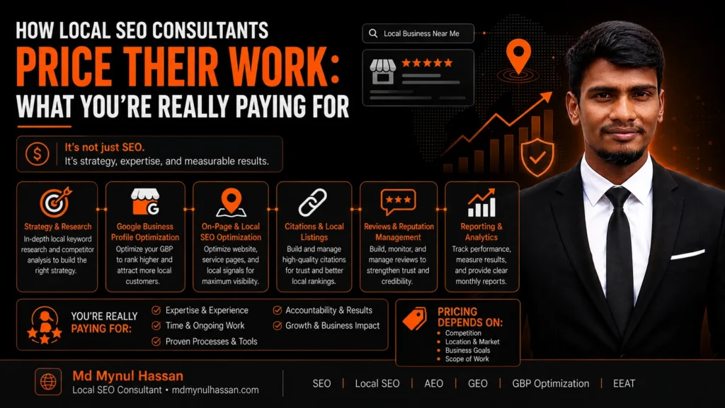 How Local SEO Consultants Price Their Work What You’re Really Paying For - Md Mynul Hassan