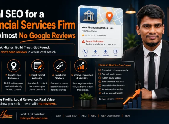 How to Choose a Local SEO Consultant for a Financial Services Firm - Md Mynul Hassan