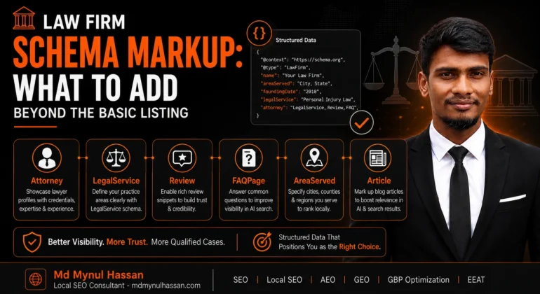 Law Firm Schema Markup What to Add Beyond the Basic Listing- Md Mynul hassan
