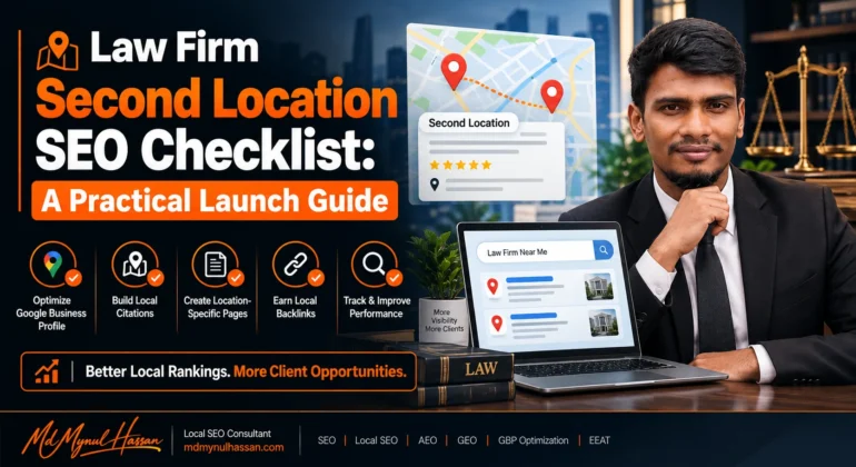 law firm second location SEO checklist- Md Mynul Hassan