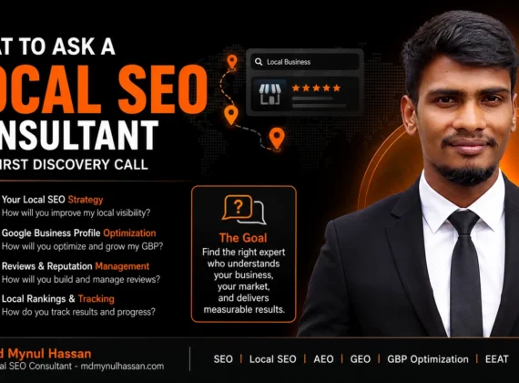 Questions for an SEO Discovery Call 25 to Ask Before Hiring- Md Mynul Hassan