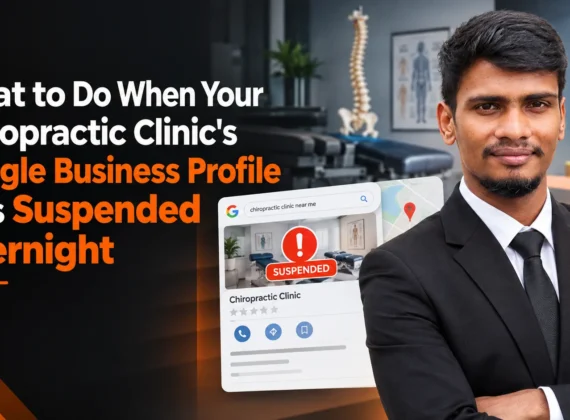 Chiropractic Clinic Google Business Profile Suspended