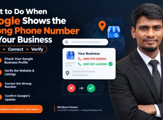 Find out why Google displays the wrong business phone number and how to correct the source, Business Profile, website and related signals.