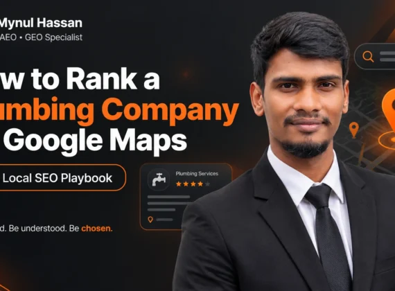 Plumbing company local SEO strategy for improving Google Maps visibility