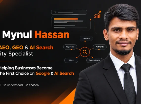 Service business topic cluster framework connecting services, customer questions and internal links