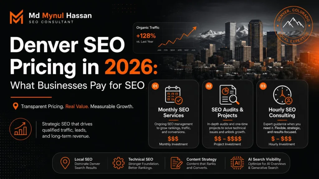 SEO pricing Denver