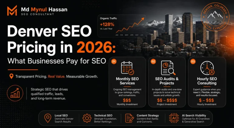 SEO pricing Denver