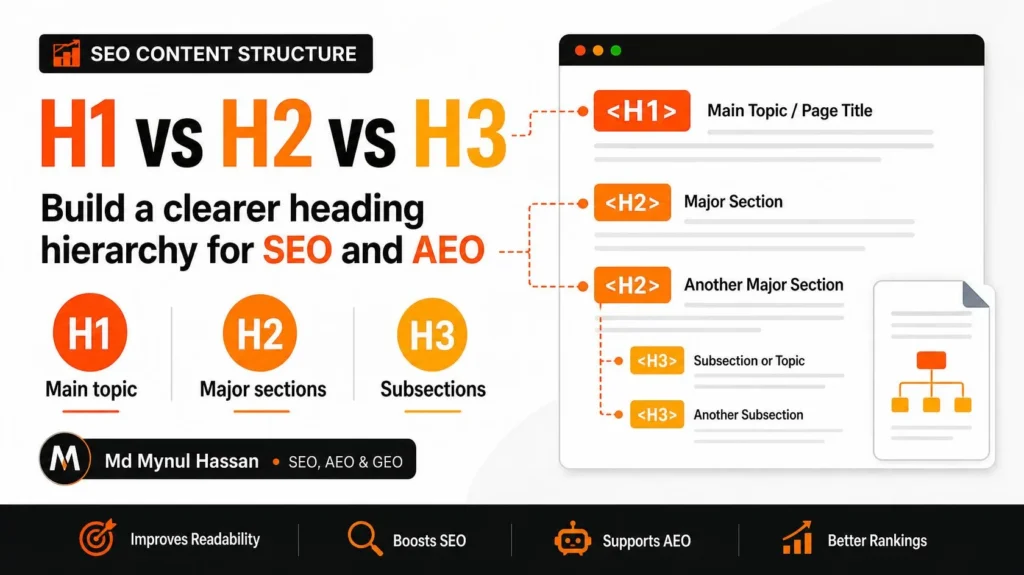 Heading Structure SEO: H1, H2 and H3 Explained