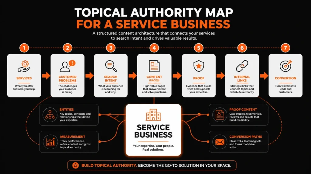 How to Build a Topical Authority Map for a Service Business