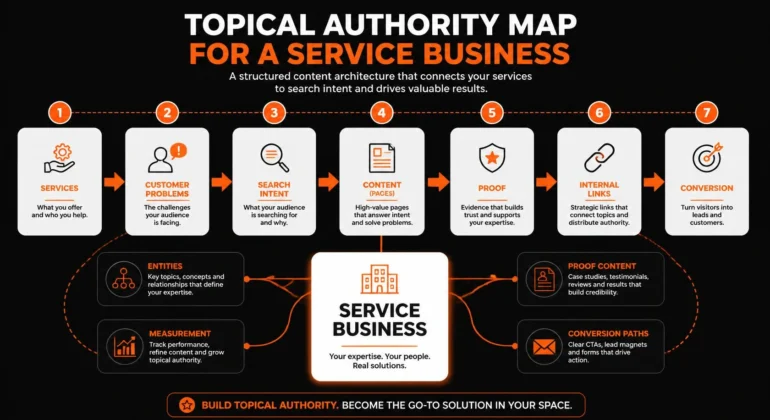 How to Build a Topical Authority Map for a Service Business
