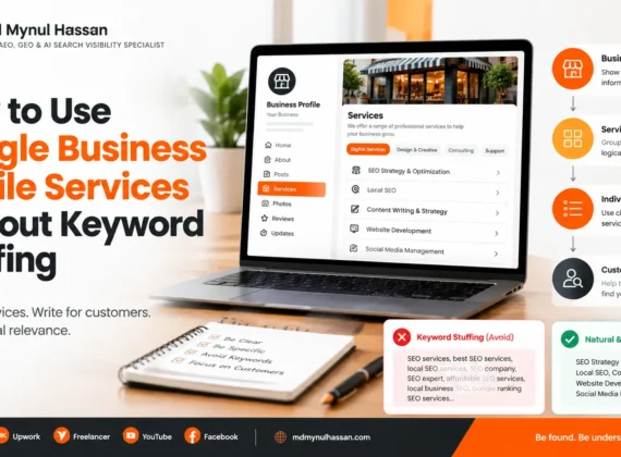 How to Use Google Business Profile Services Without Keyword Stuffing