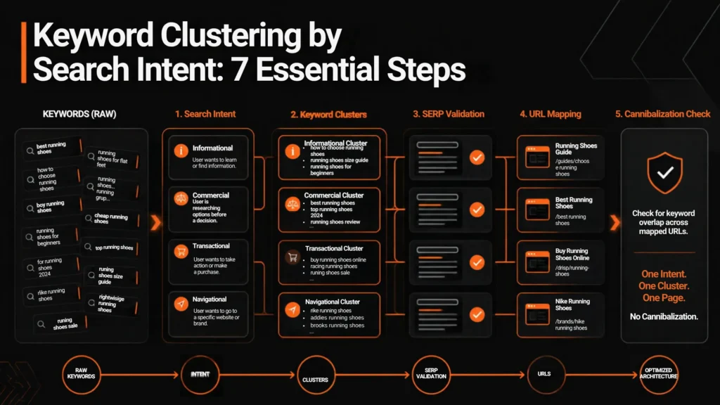 Keyword Clustering by Search Intent: 7 Essential Steps