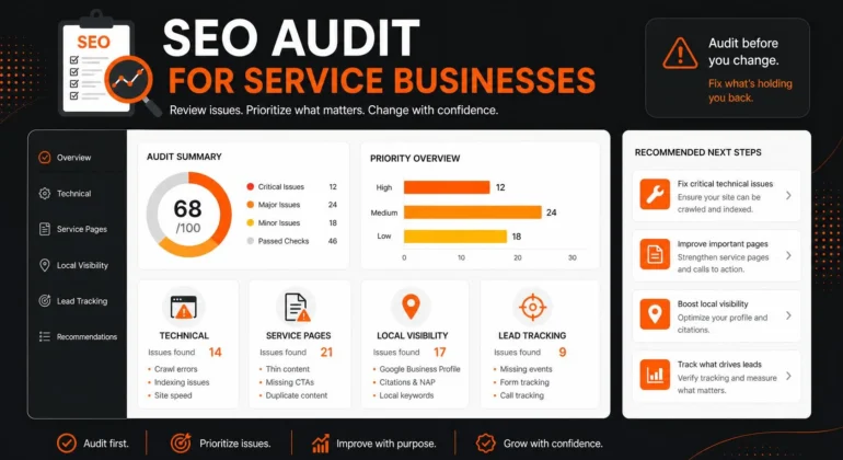 SEO Audit for Service Businesses: What to Check