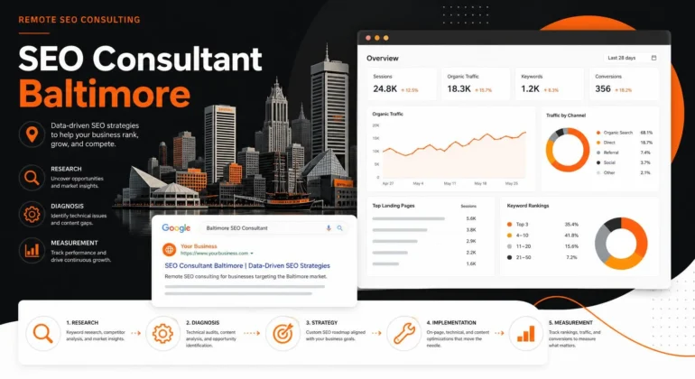 seo consultant baltimore remote seo support