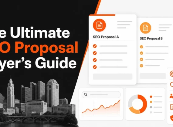 Checklist and comparison dashboard for evaluating SEO consultant proposals