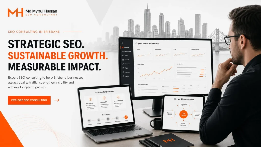 SEO consulting and local search strategy for a Brisbane-targeted business