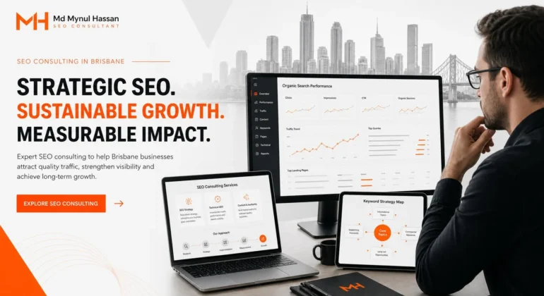 SEO consulting and local search strategy for a Brisbane-targeted business